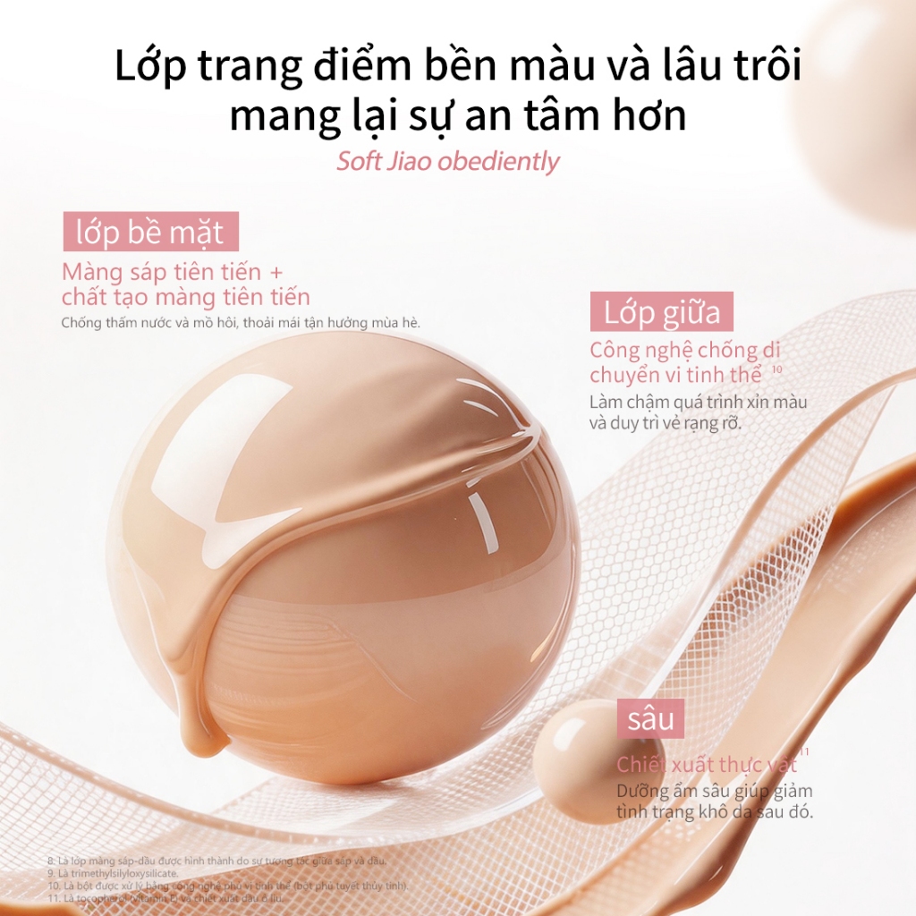 Cushion Mooekiss Che Khuyết Điểm, Mịn Lì Lâu Trôi, Không Mốc, Kiềm Dầu, Phù Hợp Mọi Loại Da