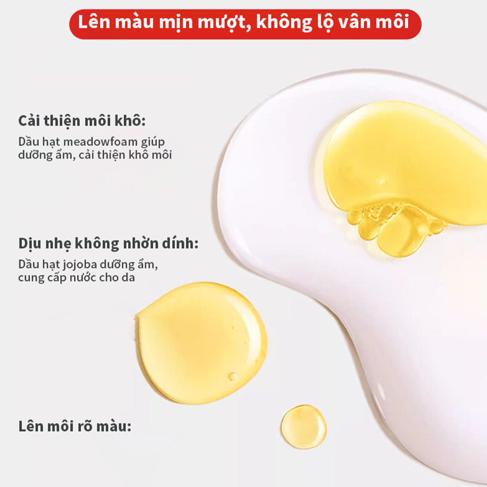 Kekebebe Disney son tint và son dưỡng môi cho bé an toàn dưỡng ẩm 3,6ml bóng 2 in 1 dành cho trẻ em (dùng cho cả môi và má)