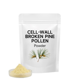 Bán buôn số lượng lớn 99% Cell Wall Broken Pine Pollen Pinus Massoniana Powder 500g / 1000g Broken Wall Pine Pollen