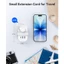ORICO 5 TRONG 1 Dải nguồn du lịch di động US Plug | Ổ cắm 2AC + 2USB-A + 1PD20W Type-C Quấn xung quanh Dây nối dài nhỏ gọn được phê duyệt trên hành trình