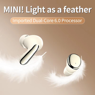 Tai nghe nhét tai Bluetooth 6.0 kép 2in1 HiFi Âm thanh độ phân giải cao Tuổi thọ pin dài Thoải mái trong tai MD35