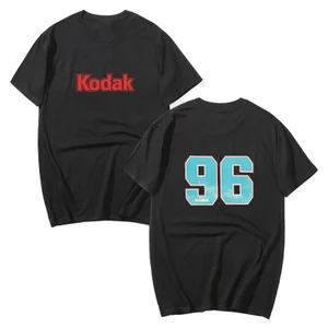 2026 Mới Thương Hiệu Kodak Nguyên Chất Cotton Áo Thun Unisex Hai Mặt In Cổ Tròn Cổ Điển Rời Phù Hợp Với Thường Ngày Thể Thao Ngoài Trời