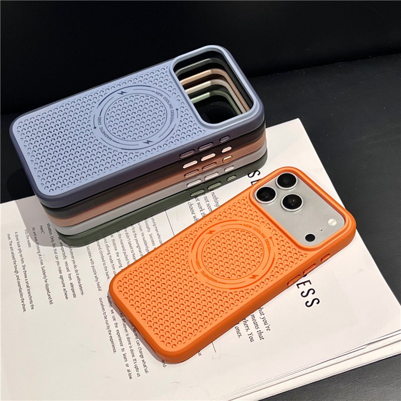 Ốp điện thoại tản nhiệt di động iPhone 17 Pro Max thân thiện với da