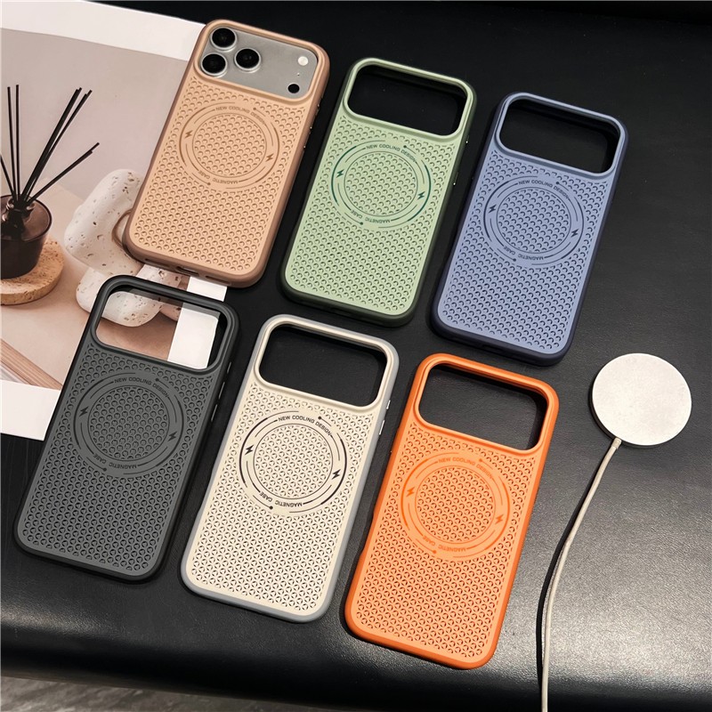 Ốp điện thoại tản nhiệt di động iPhone 17 Pro Max thân thiện với da