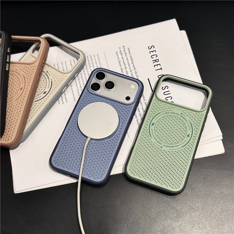 Ốp điện thoại tản nhiệt di động iPhone 17 Pro Max thân thiện với da
