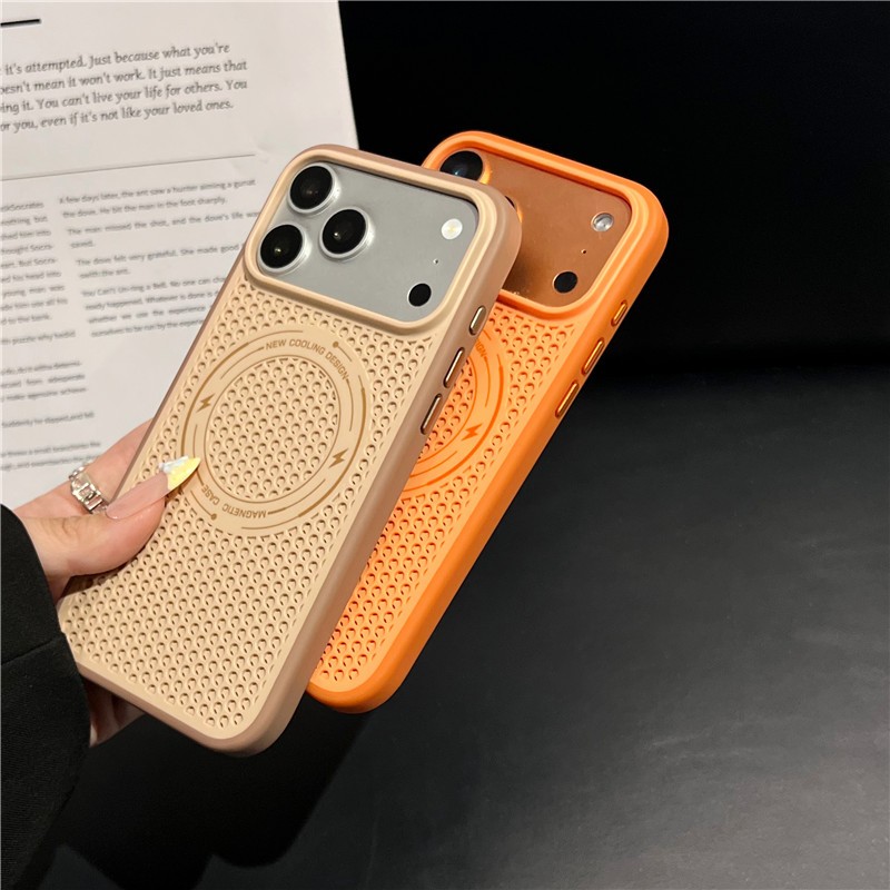 Ốp điện thoại tản nhiệt di động iPhone 17 Pro Max thân thiện với da