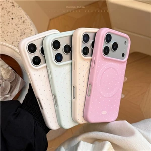 Ốp điện thoại TPU họa tiết iPhone 17 Pro Max Dot họa tiết IMD craft