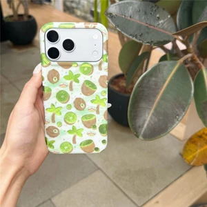 Ốp điện thoại xử lý iPhone 17 Pro Max Kiwi họa tiết trái cây Chất liệu TPU IMD