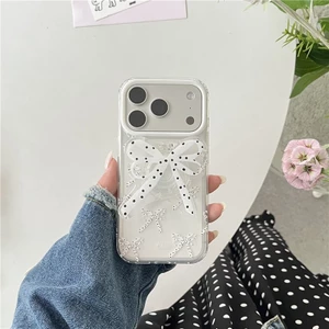 Ốp điện thoại xử lý IMD họa tiết thắt nút iPhone 17 Pro Max