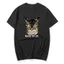 Khóa tf Trong Mèo Áo Người Vintage Áo Mùa Hè Cổ Tròn Hipster Tee Áo in Quần Áo Quá Khổ