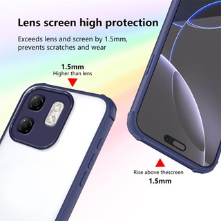 Áp dụng cho Infinix Hot 50i X6532 hot9hd hot50i smart9 X6531 X6531B Smart 9 hd Đệm khí bốn góc trong suốt cao cấp bảo vệ vỏ mềm chống sốc Vỏ điện thoại VUEC