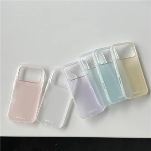 IPhone 17 Pro Max Ice họa tiết sương mù Chất liệu TPU Vỏ điện thoại xử lý IMD