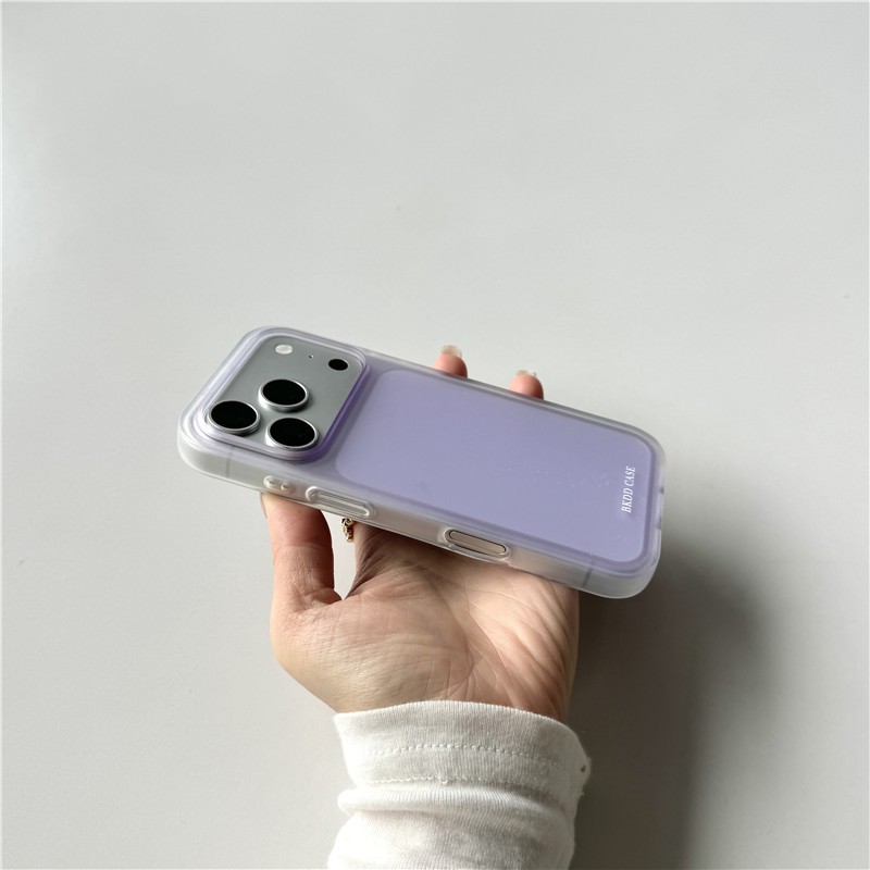 IPhone 17 Pro Max Ice họa tiết sương mù Chất liệu TPU Vỏ điện thoại xử lý IMD