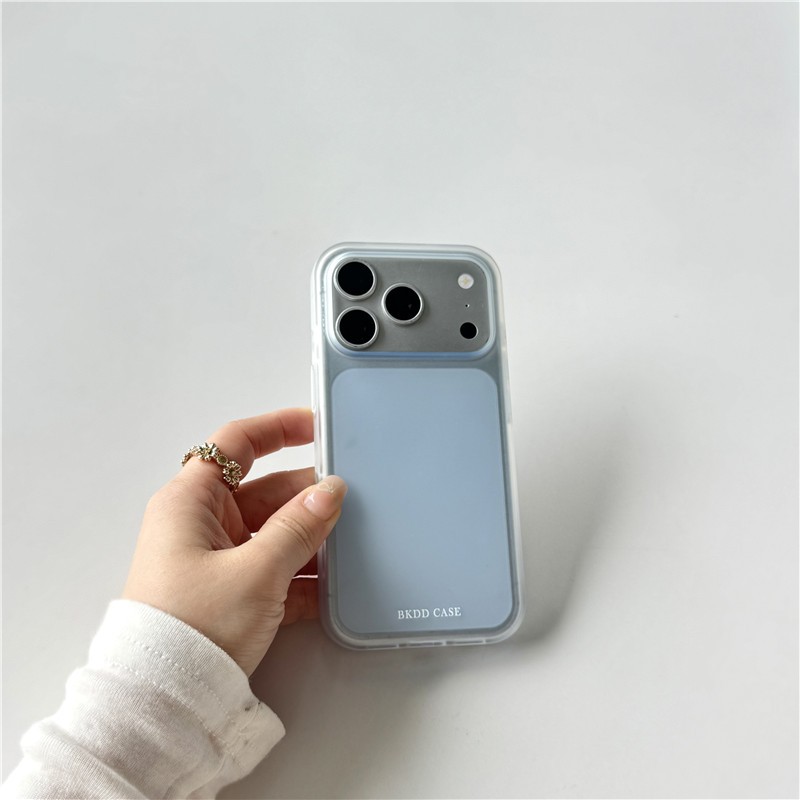 IPhone 17 Pro Max Ice họa tiết sương mù Chất liệu TPU Vỏ điện thoại xử lý IMD