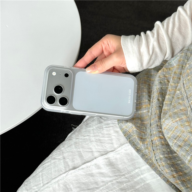 IPhone 17 Pro Max Ice họa tiết sương mù Chất liệu TPU Vỏ điện thoại xử lý IMD