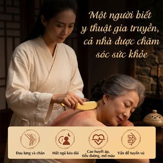 Tất Cả Đồng Tấm Cạo Ban Chính Hãng Đồng Nguyên Chất Làm Toàn Thân Đa Năng Hộ Gia Đình Hổ Talisman Cạo Bianstone Lưng Cột Sống Cổ Tử Cung De