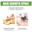 Xịt dưỡng tóc Jaysuing Green Gừng 120ml Xịt dưỡng tóc để làm mỏng tóc & chăm sóc tóc
