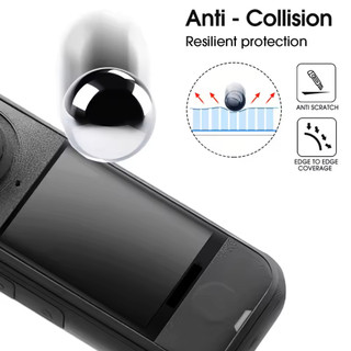 Bộ phụ kiện bảo vệ cho Insta360 X4 Bảo vệ ống kính không khí Bảo vệ màn hình Vỏ silicon Khung lồng Túi lưu trữ Bộ chuyển đổi từ tính Bộ bảo vệ dây buộc cổ tay chống mất