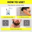 Derma Roller Personal Care Beauty Tool - Con lăn Microneedles Mỹ phẩm dành cho nam nữ (Tất cả màu đen)