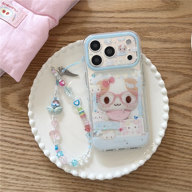 IPhone 17 Pro Max Hình ảnh của vỏ điện thoại xử lý IMD họa tiết mèo đầu to