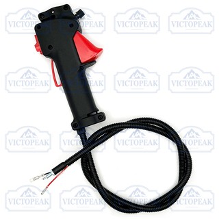 VICTOPEAK 26mm Công tắc tay cầm Cáp kích hoạt bướm ga cho máy cắt bàn chải ba lô