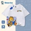 Áo Thun Trẻ Em Garfield x NASA 2026 - Kẻ Sọc Cotton Thoáng Mát Không Hôi Nách