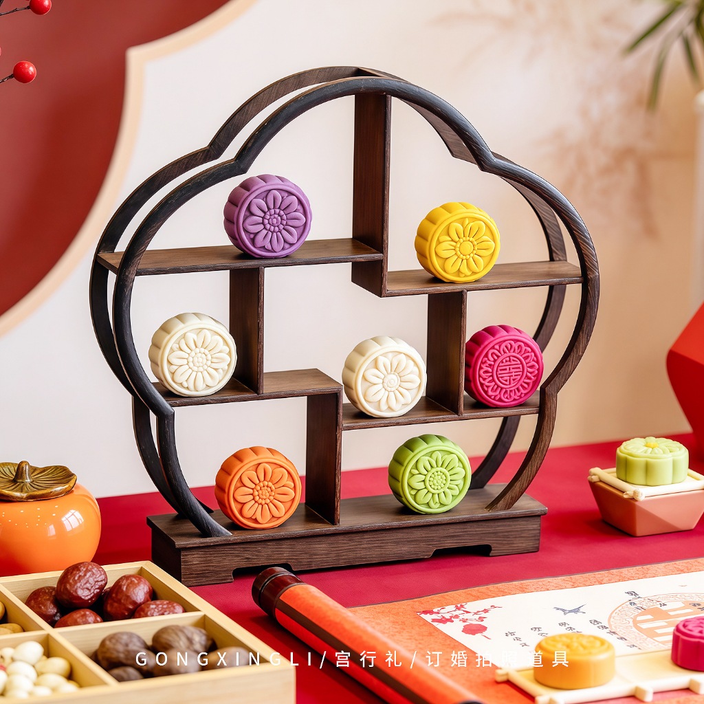 Jfory Món Tráng Miệng Giá Trưng Bày Đạo Cụ Kệ Bảo Quản Bánh Ngọt Hiển Thị Đứng Cupcake Cho Nhân Vật Mini Bánh Ngọt Khắc Thủ Công Đám Cưới