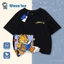 Áo Thun Trẻ Em Garfield x NASA 2026 - Kẻ Sọc Cotton Thoáng Mát Không Hôi Nách