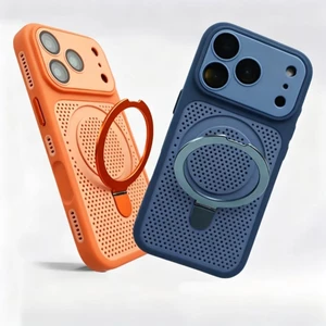 Giá đỡ tản nhiệt thoáng khí tương thích cho iPhone 12 pro max 13 pro max 14 pro max 15 pro max 16 pro max 17 pro max bìa cứng