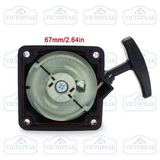 VICTOPEAK Bộ khởi động kéo giật đa năng cho động cơ cắt chổi 40-5 44-5 33cc 36cc 43cc 49cc 52cc