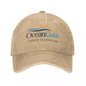 Mũ bóng chày kỹ thuật viên an toàn OceanGate phong cách trung tính mũ bóng chày đã giặt