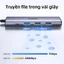Bộ hub USB UGREEN chia 3 Cổng USB C 4K HDMI 5 trong 1 type C OTG