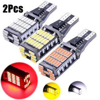 2 Chiếc T15 W16W Canbus LED Đèn Ô Tô Siêu Sáng Lỗi Tự Động Ngược Đèn Dự Phòng Đuôi Phanh Bật Bóng Đèn Tín Hiệu Trắng Đỏ Vàng