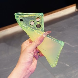Ốp điện thoại TPU màu cam hình vuông lớn sang trọng dành cho iPhone 11 12 13 14 15 16 17 Pro Max bao gồm tất cả các ốp lưng chống rơi