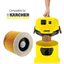 Dành Cho Máy Hút Bụi Karcher Lọc Vacum Vakum Hepa Lọc WD2 MV2 MV3 WD3 Cao Cấp NT30 / 1 NT38 / 1 NT30 NT38