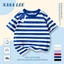 Áo thun màu trắng cho trẻ em NASA, Cotton thoáng khí, thích hợp cho bé trai bé gái 3-16 tuổi, thiết kế tối giản & phong cách phù hợp