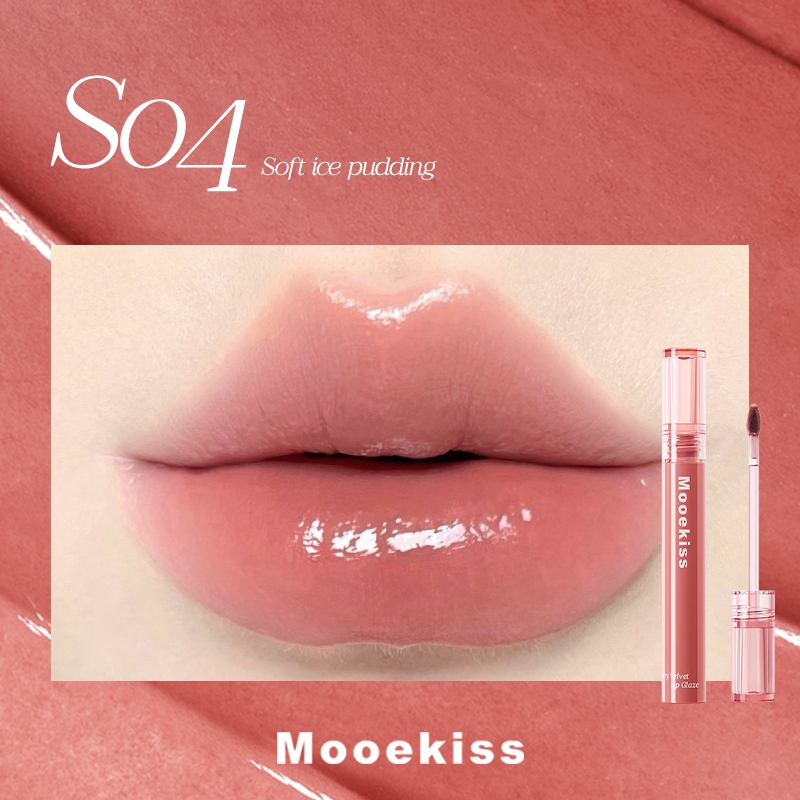 Son Bóng Mooekiss Water Lip Gloss, Căng Bóng Tự Nhiên, Lâu Trôi, Làm Sáng Môi, Dễ Dùng Hàng Ngày