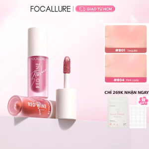 Kem má hồng FOCALLURE tông màu đỏ rượu trang điểm mặt 42g