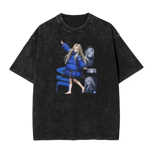 Pragmata Diana Anime Phong Cách Hipster Nam Thời Trang Dạo Phố In Hình Áo Thun Cotton