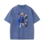 Pragmata Diana Anime Phong Cách Hipster Nam Thời Trang Dạo Phố In Hình Áo Thun Cotton