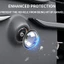 ECILY 2 / 10 Chiếc Đa Năng Bảo Vệ Ống Kính Máy Ảnh Ô Tô Quan Sát Phía Trước Và Phía Sau Camera Dự Phòng 360° Bảo vệ Camera Phụ kiện bảo vệ chống bụi chống trầy xước chống nước