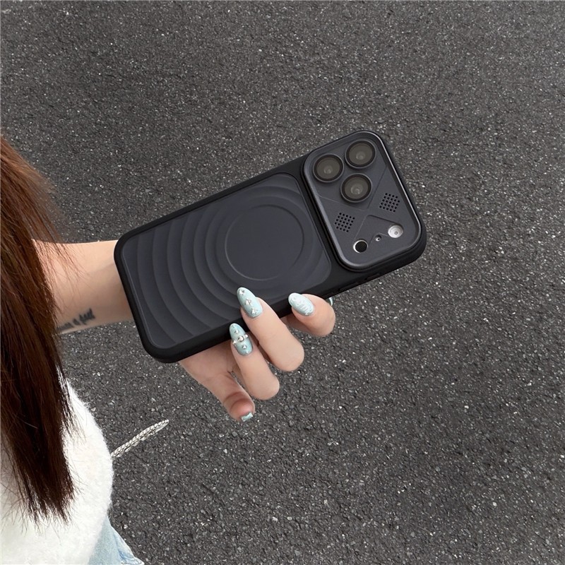 Ốp điện thoại TPU họa tiết sóng iPhone 17 Pro Max