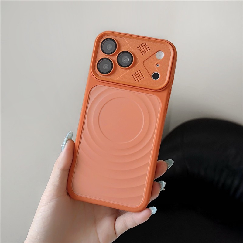 Ốp điện thoại TPU họa tiết sóng iPhone 17 Pro Max