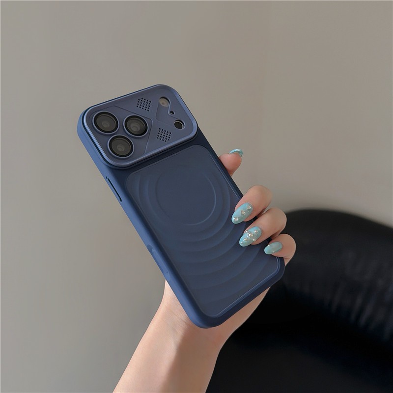 Ốp điện thoại TPU họa tiết sóng iPhone 17 Pro Max