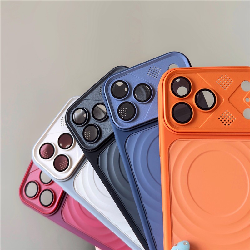 Ốp điện thoại TPU họa tiết sóng iPhone 17 Pro Max