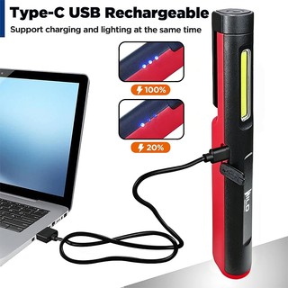 Đèn bút, Đèn pin EDC bỏ túi có thể sạc lại, Đèn pin bút LED sáng, Đèn pin di động, cho gia đình, ngoài trời, trường hợp khẩn cấp, kiểm tra