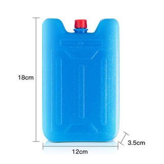 Dovewill 6 Chiếc Đá Pha Lê Hộp Đá Tủ Đông Khối Làm Mát Đá Gói Đá Làm Mát Cho Gia Đình Du Lịch Cắm Trại Điều Hòa Quạt