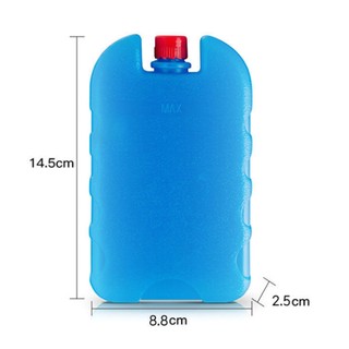 Dovewill 6 Chiếc Đá Pha Lê Hộp Đá Tủ Đông Khối Làm Mát Đá Gói Đá Làm Mát Cho Gia Đình Du Lịch Cắm Trại Điều Hòa Quạt