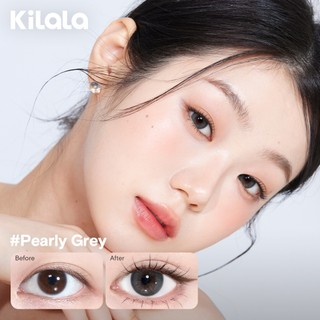 [ 1 chiếc lens ] Kính áp tròng Kilala màu nâu Yay Radiowave Black/Wild Fruit Brown/Sakura Pink lens cận 6 tháng DIA 14.2-14.5mm có độ (0-7)