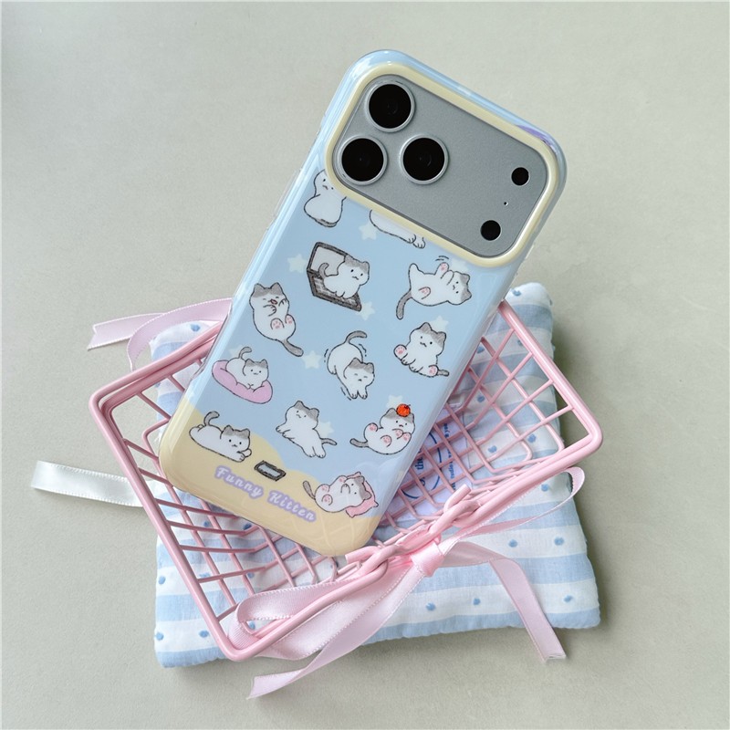 Ốp điện thoại xử lý IMD cho iPhone 17 Pro Max kitty